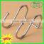 Factory price 304 Stainless Steel S Hook Kitchen Garage Utensil Utility Double Large Hook