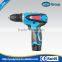 High torque cordless drill 10.8V/12V