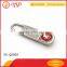 A grade custom zipper slider for handbag,metal zipper puller