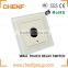CE Approval Universal Tempered Glass Panel Touch Delay Switch