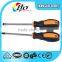 Screw driver with bright handle