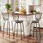 Modern Design Popular Metal Bar Stool with High Legs