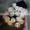 christmas holiday party wedding decoration outdoor solar rose flower fairy string led light