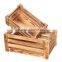 2016 Wholesale FSC new design custom wooden crate fruit crates