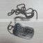 custom metal blank printed dog tag /id dog tag