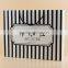 different material shopping paper bag/black paper bag
