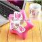 2015 new design hot sale star shape recharge power mini USB fan mini plastic fan blade