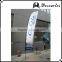 Full printing feather flag banners, advertising swooper flags banners for event decoration