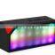 Mini X3S Colorful LED Lights Pulse Built-in mic Wireless Bluetooth 2.0 Speaker Support Handsfree TF AUX FM Radio for Smartphone