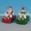 Polyresin snowman water globe