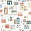 C10503 Ice Cream House Car Wallpaper