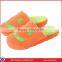 Smiley slipper,Keeping Warm, Cotton Slippers for Woman,Red,US Size in 6-6.5