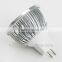 mr16 4w AC85-265v cob led spot light silver shell