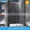 2016 Fashion Bathroom Stainless Steel Adjust Frameless 8mm Tempered Glass Sliding Shower Door                        
                                                Quality Choice