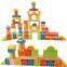 Confirm to EN71 ASTM 100pcs colorful wooden building blocks toys                        
                                                Quality Choice