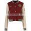 Wholesale varsity baseball jackets with custom logo/girls baseball jacket varsity jackets
