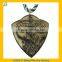 Cheap custom metal medal with ribbom and customer logo