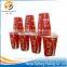 Disposable double pE cold beverage paper cup