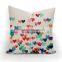 Plain style new floral design wholesale custom pillow case cover