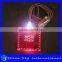 Transparent PS Pendant Necklace With Customized Logo Led Necklace