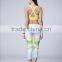 Popular and fashionable sports wear wholesale women fitness and yoga capris