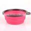 Premium Pet Collapsible Bowl for Food and Water Foldable Silicone