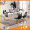 Restaurant wood dining table high glossy painting