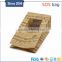 Food grade offset printing logo eco material bread grocery paper bags