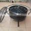 Cold Rolled Steel Metal Type round fire pits with cover