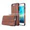 PC+TPU wood design cover case for iphone 7 plus hotselling cvoer case for iphone 7