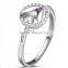 Wholesale Korean edition fish design 925 sterling silver rings
