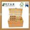Gift packing luxury cute grids natural handmade customized wooden essential oil box