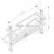 Physics Lab Furniture Type All Steel C-Frame Lab Central Bench with Reagent Shelf