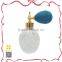 Pineapple shaped clear glass aluminum screw cap perfume bulb atomizer