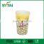 Fashion custom printed logo disposable popcorn bucket