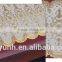 2015 Newest round embroidred printed pvc table cloth with straight/lace /wave edge