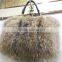 high quality lovely dye fox fur handbag /wholesale and retail
