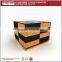 Unique Design Wooden Lockable Counter Display For Clothes