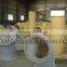 Aumina ceramic tube lined wear resistant pipe, cast alumina pipe