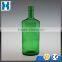 LIGHT GREEN 750ML FINEST SHAPED VODKA GLASS BOTTLE