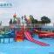 Promotion Kids Small Water Slides Water Play House