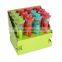 colorfuly garden metal candle holder with display packing