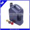 HDPE 5L plastic jerrycan for gasoline packing