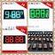 led counter gas station price sign screen