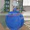 ventilation butterfly valve with electric actuator