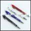 Cute dot design novelty click aluminum china ball pen free samples give away