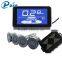 Car Parking System Ultrasonic Sensor System High Definition LCD Display Top Quality Parking Sensor