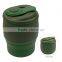 Silicone Coffee Cup,Collapsible Silicone Coffee Mugs,United Kingdom Black Tea Mug With Leak Proof Locked Lid