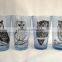 16 oz promotional colored pint glass with design