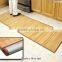 carbonized bamboo floor mat
